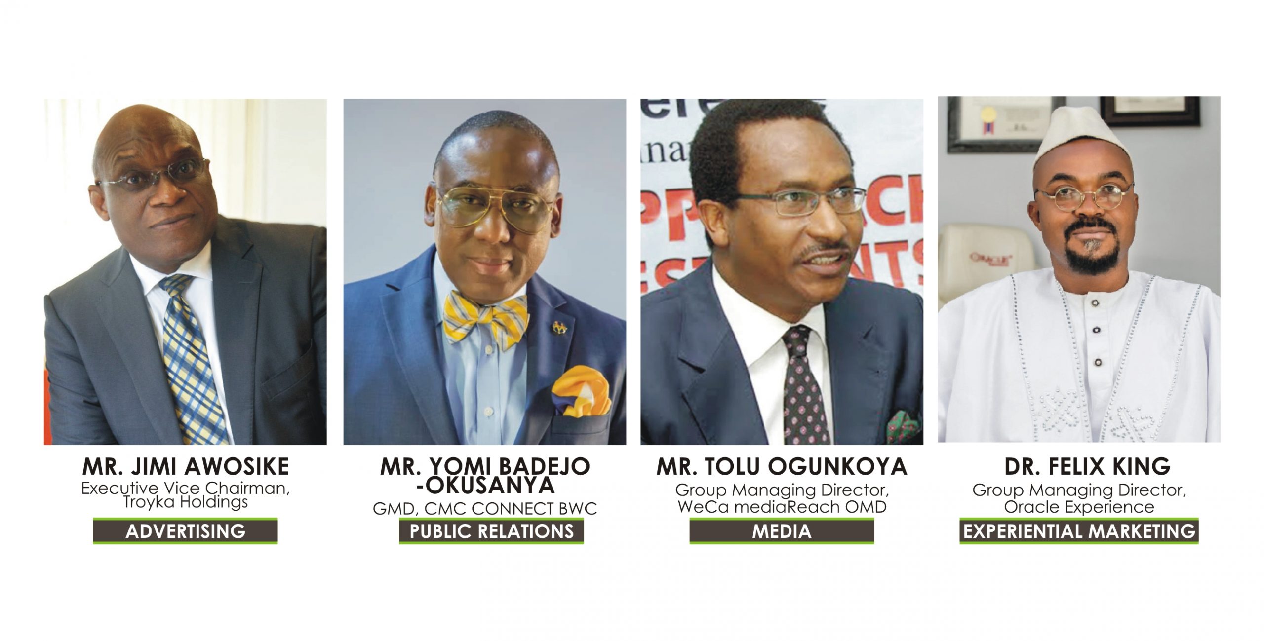 Awosika, Badejo-Okusanya, Ogunkoya, Eiremiokhae to receive industry’s highest honour in 2021